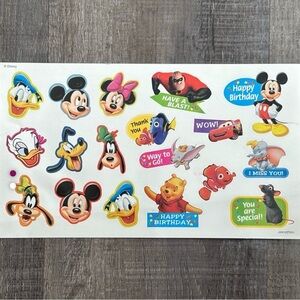 💞 New Mickey Mouse & Friends Disney Scrapbook Stickers